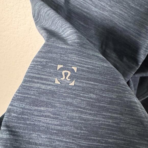 Lululemon T.H.E Short Linerless 11" Heather Allover Iron Blue True Navy | Medium - Picture 7 of 10
